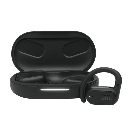 JBL Soundgear Sense - Black - True wireless open-ear headphones - Hero